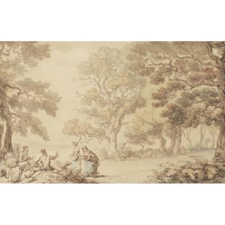 Sportsman's Lunch by Thomas Rowlandson