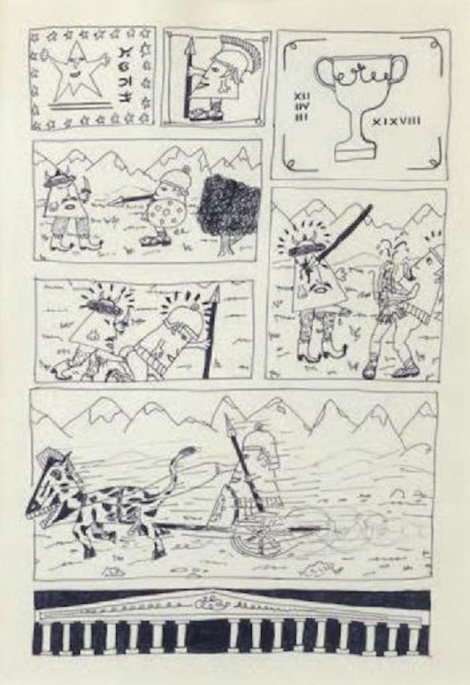 Sans titre by Robert Combas