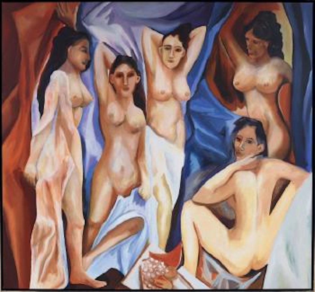 Les demoiselles d'Avignon by Erro