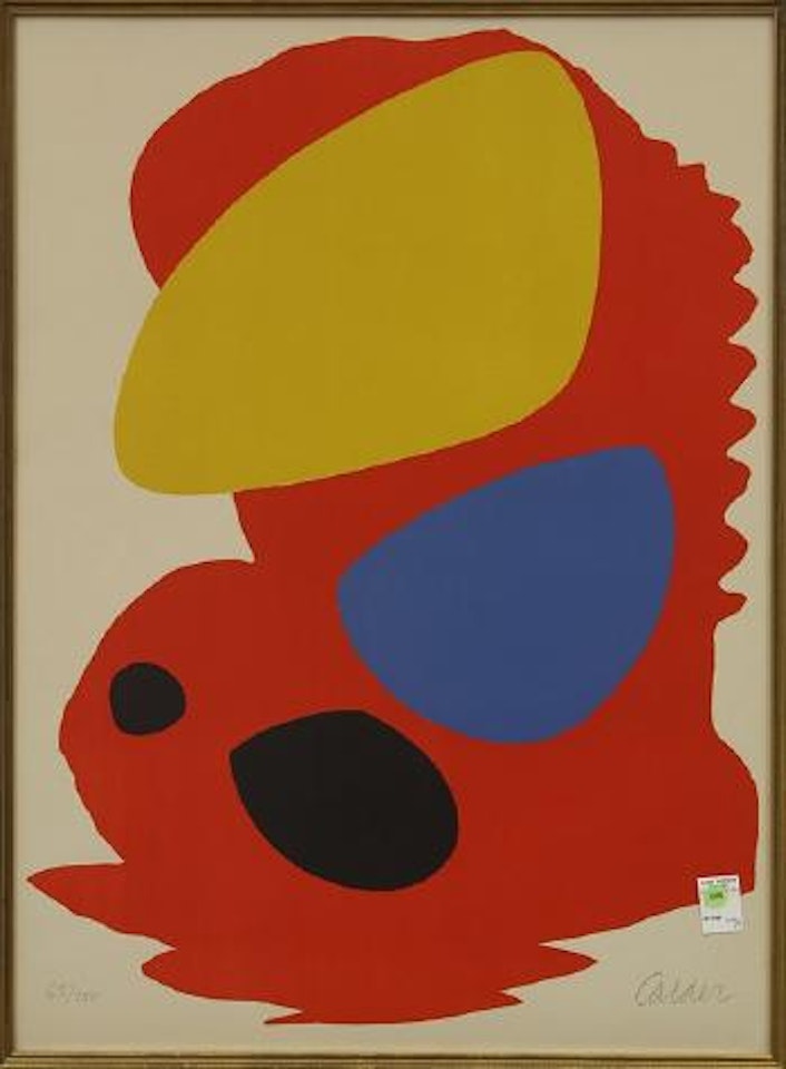 Red, Yellow, Blue, and Black by Alexander Calder