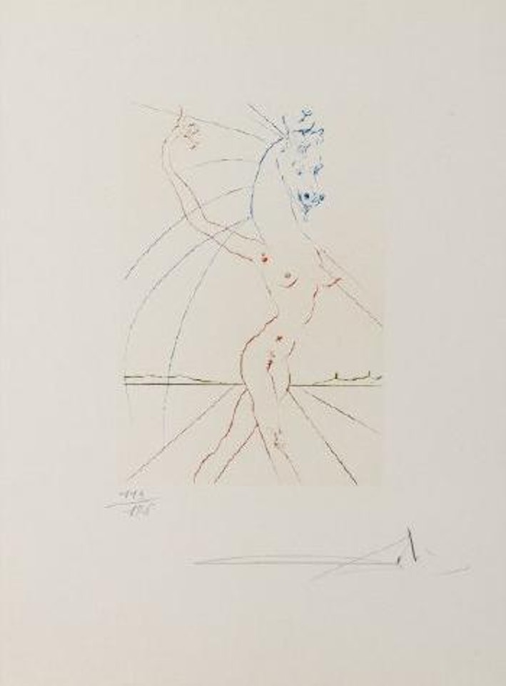 Hippofemme by Salvador Dali