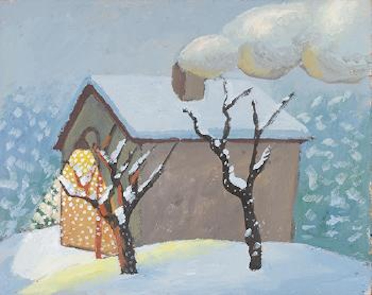 Paesaggio con neve by Salvo