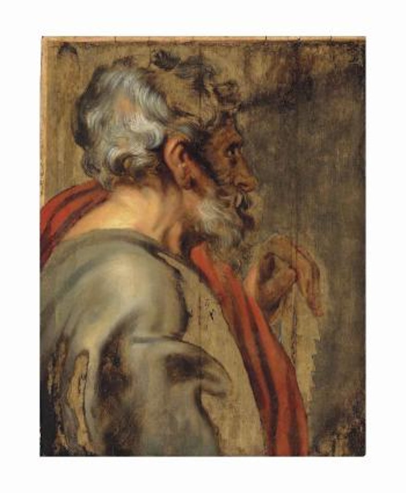 Saint Simon - unfinished by Anthony van Dyck