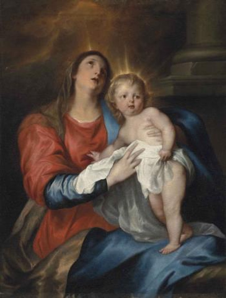 The Virgin and Child by Anthony van Dyck