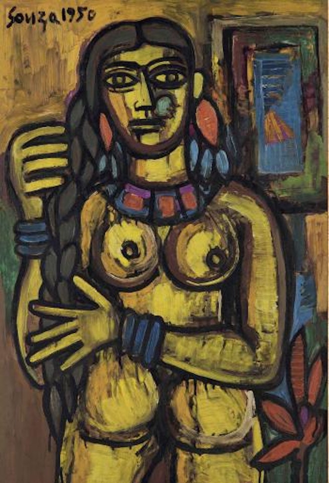Front-Back Nude by Francis Newton Souza