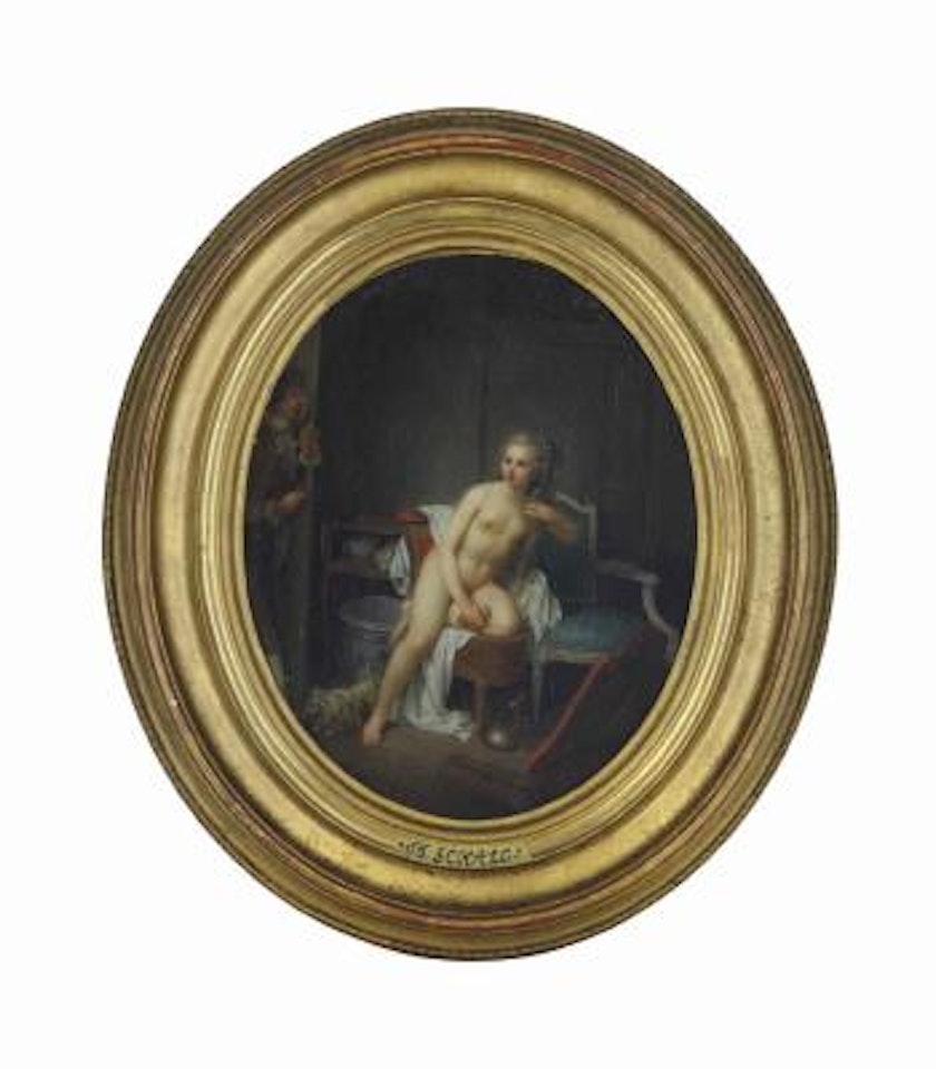 A Woman at Her Toilet by Jean Frédéric Schall