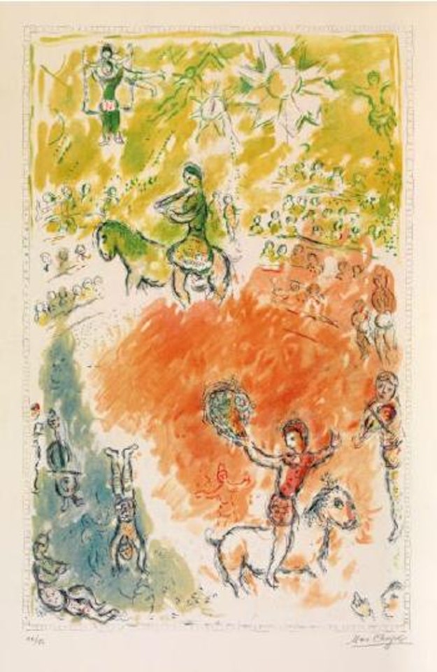 La parade by Marc Chagall