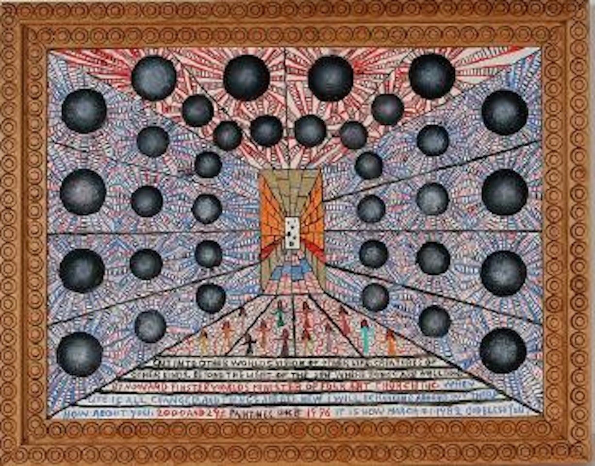 Out into other Worlds, #2,293 by Howard Finster