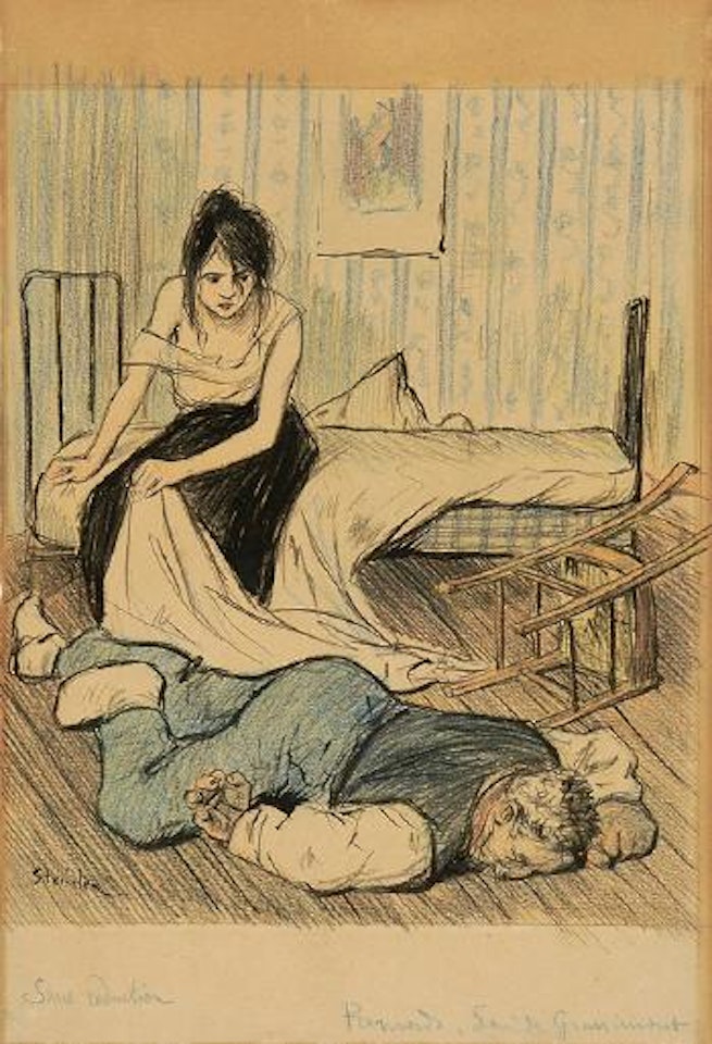 Remords by Théophile Alexandre Steinlen