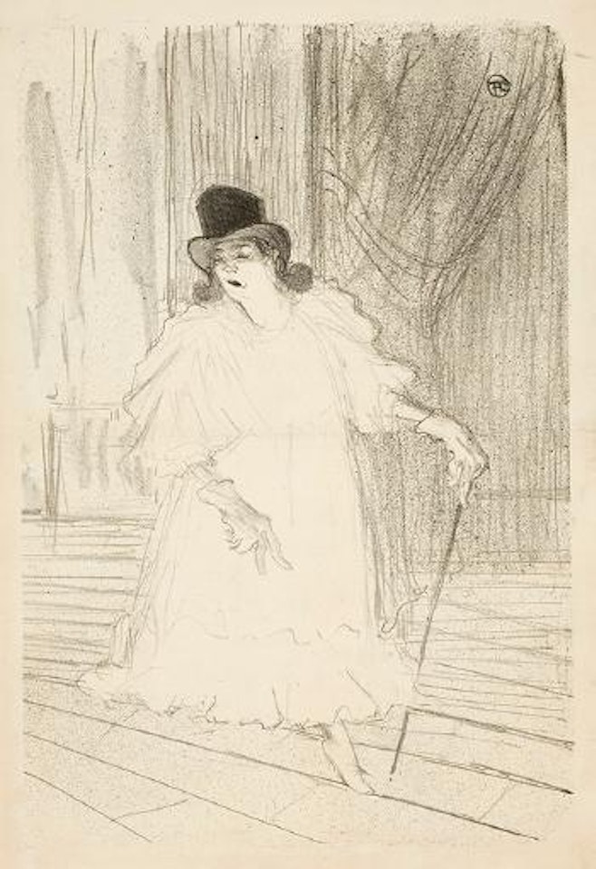 Cecy Loftus by Henri de Toulouse-Lautrec