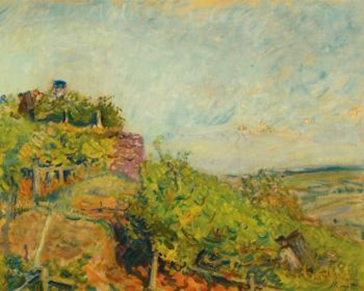 Pfälzische Weinernte (Wine Harvest in The Palatinate) by Max Slevogt