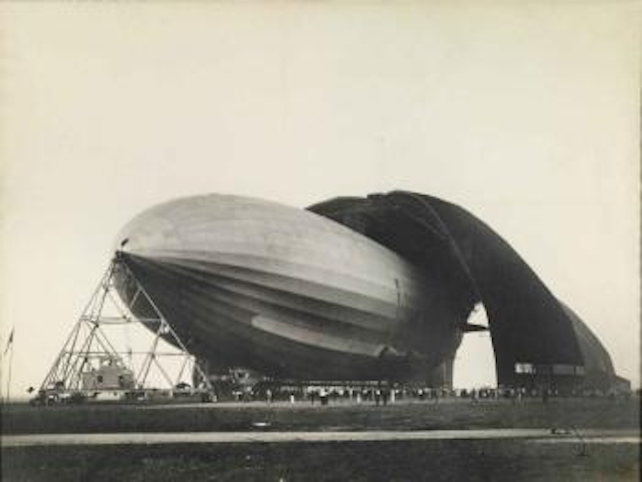 The United States Airship Akron, 1931 by Margaret Bourke-White