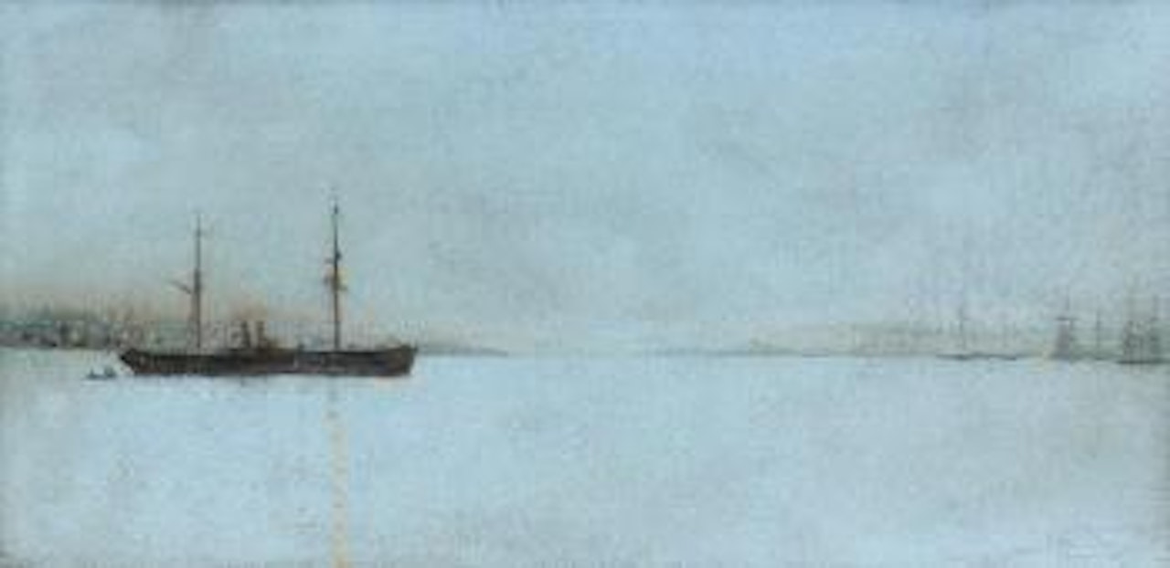 Starboard light by John Atkinson Grimshaw