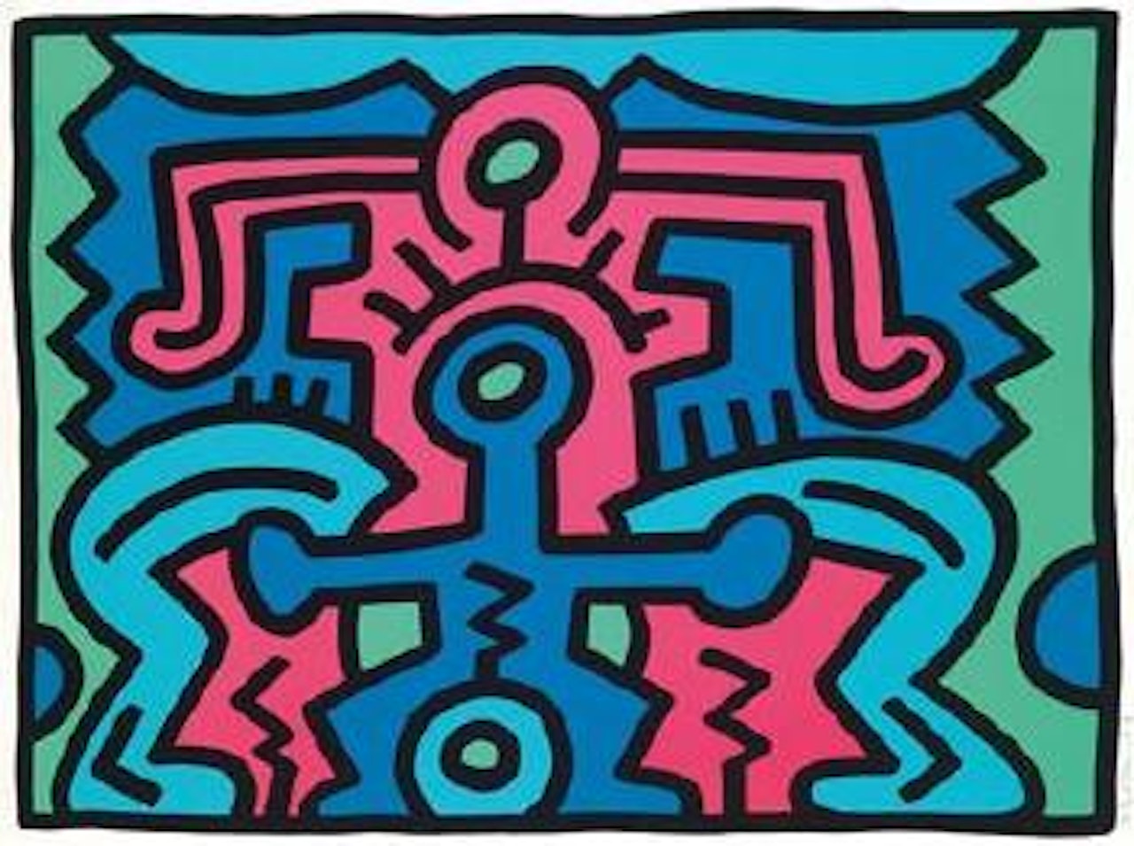 Growing, No 5 by Keith Haring