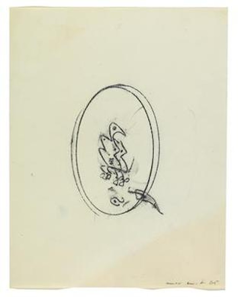 ‘Initial Q’ by Max Ernst