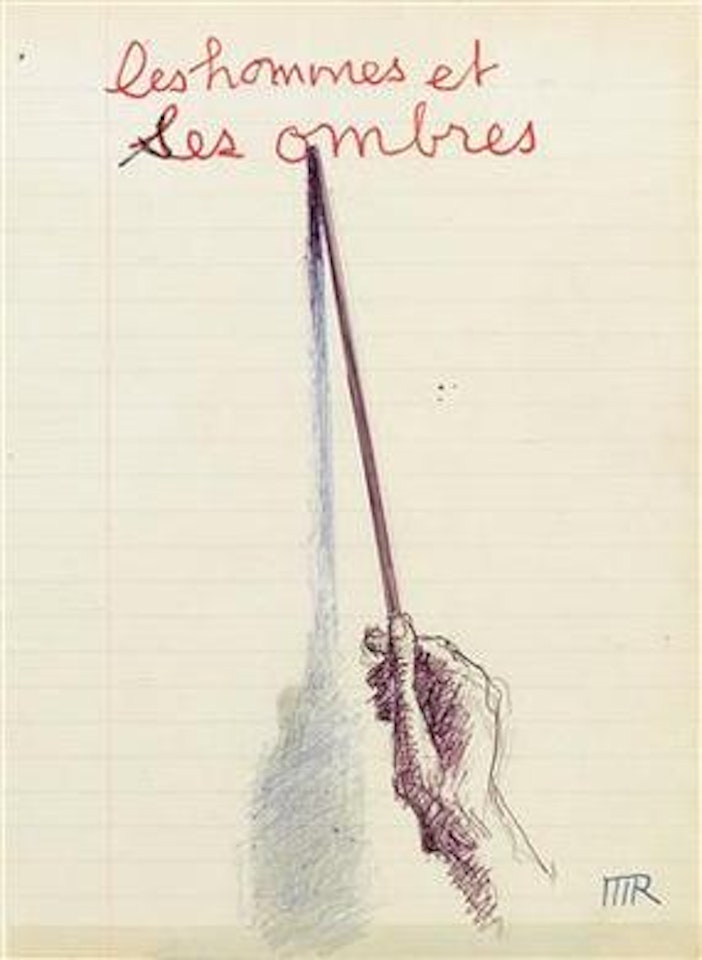 Les hommes et les ombres by Man Ray