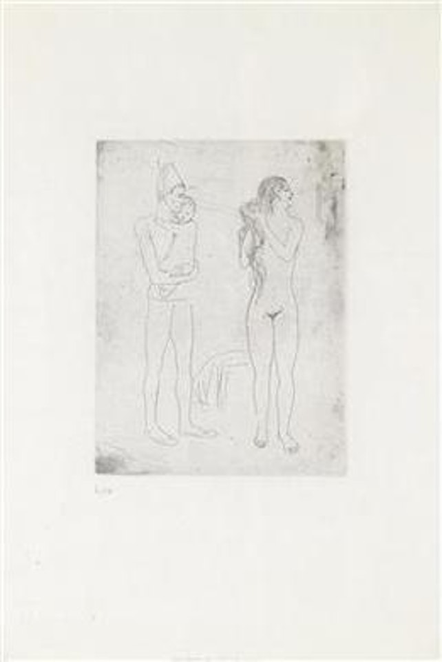 La Toilette de la Mère by Pablo Picasso