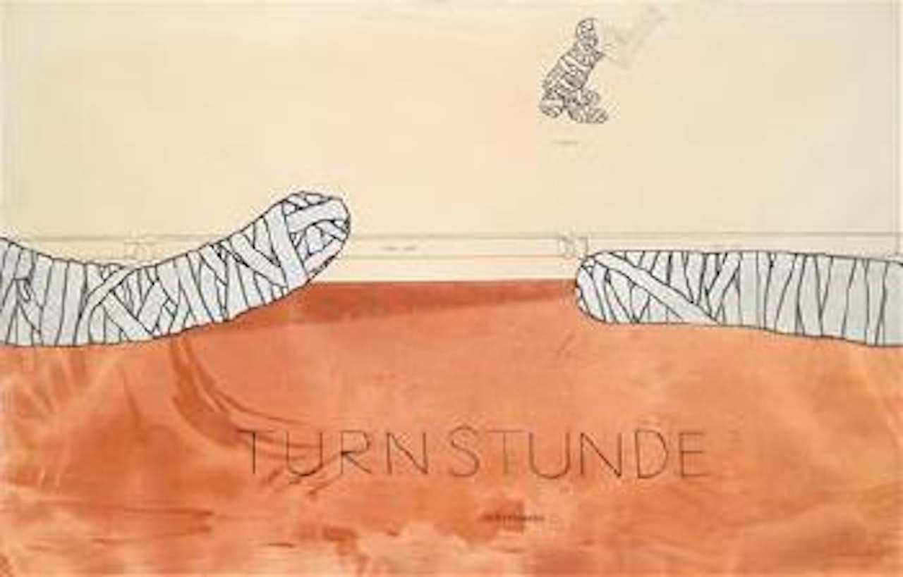 ‘Turnstunde (Isolationen)’ by Bruno Gironcoli