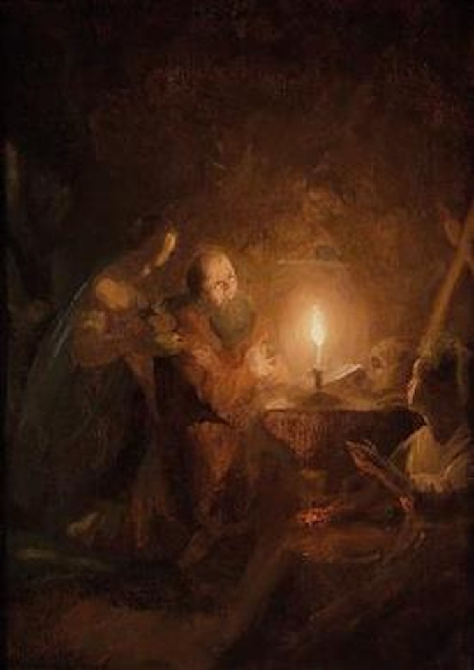 The Temptation of St Anthony (De verzoeking van de Heilige Antonius) by Petrus van Schendel