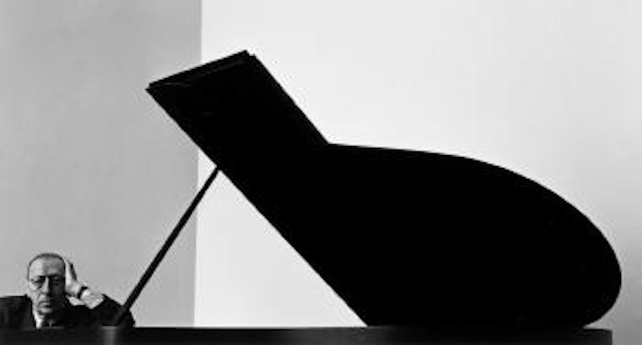 Igor Strawinsky, N.Y.C. by Arnold Newman