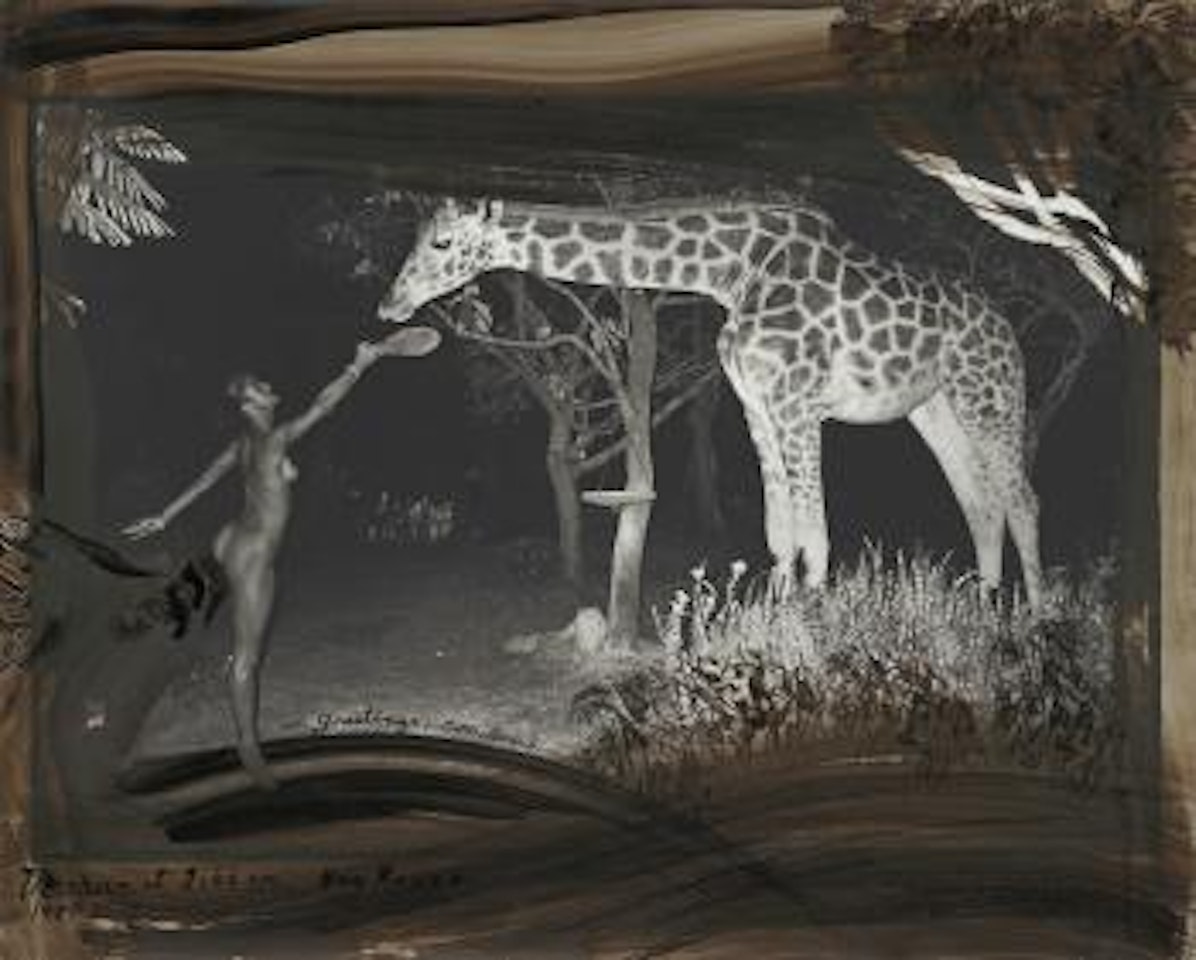 Maureen At 2:00 am, Hog Ranch by Peter Beard