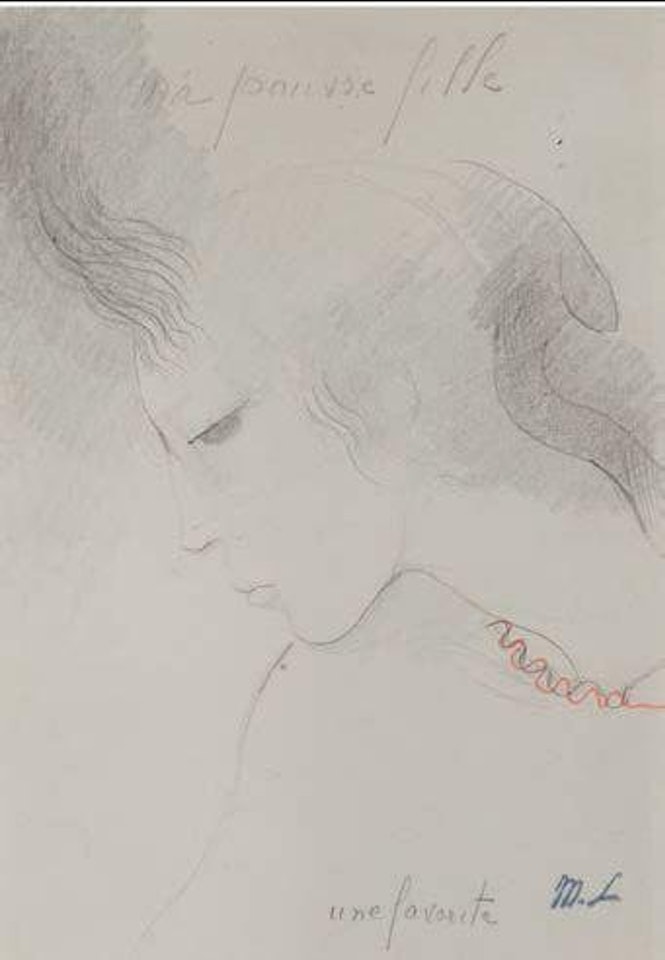 Une favorite by Marie Laurencin
