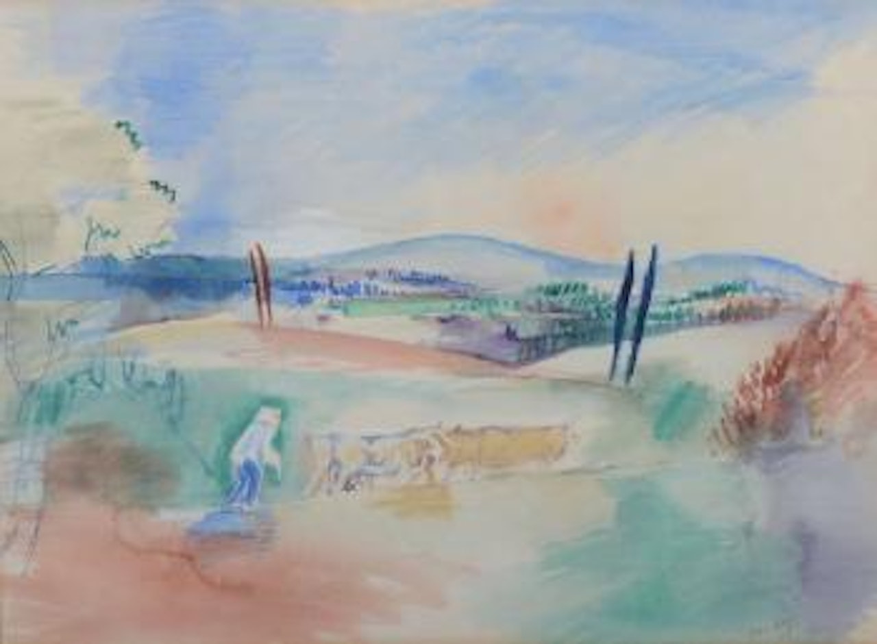 Le labour by Jean Dufy