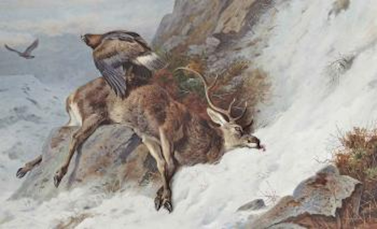 Lost in The Glen by Archibald Thorburn