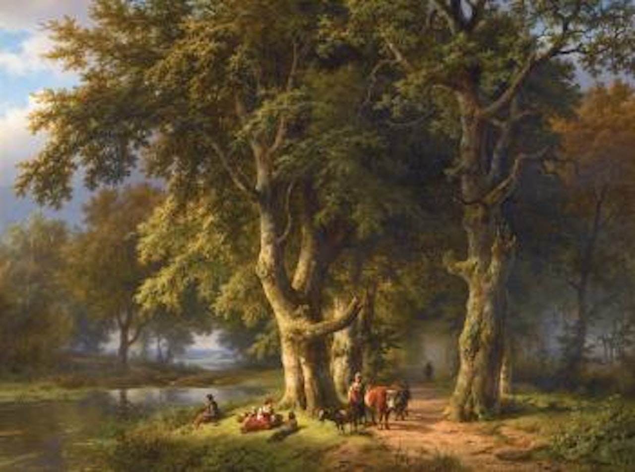 Summer Landscape by Barend Cornelis Koekkoek