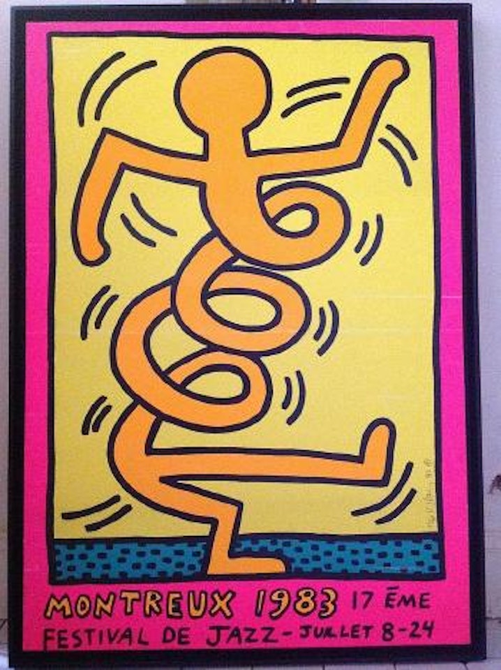 Montreux 17ème festival de jazz by Keith Haring