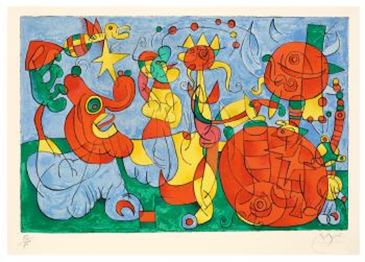 Aus: Ubu Roi by Joan Miró