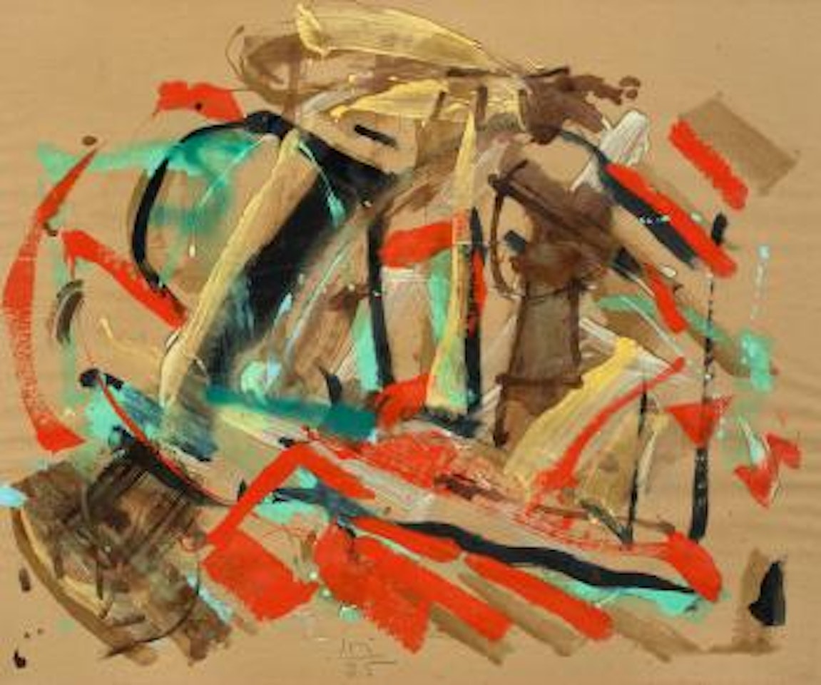 Ohne Titel by Imi Knoebel