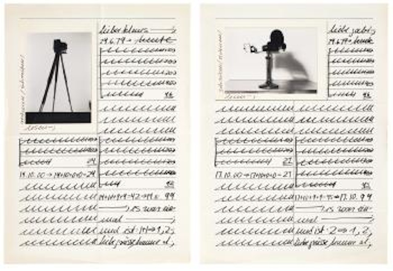 Ohne Titel by Hanne Darboven