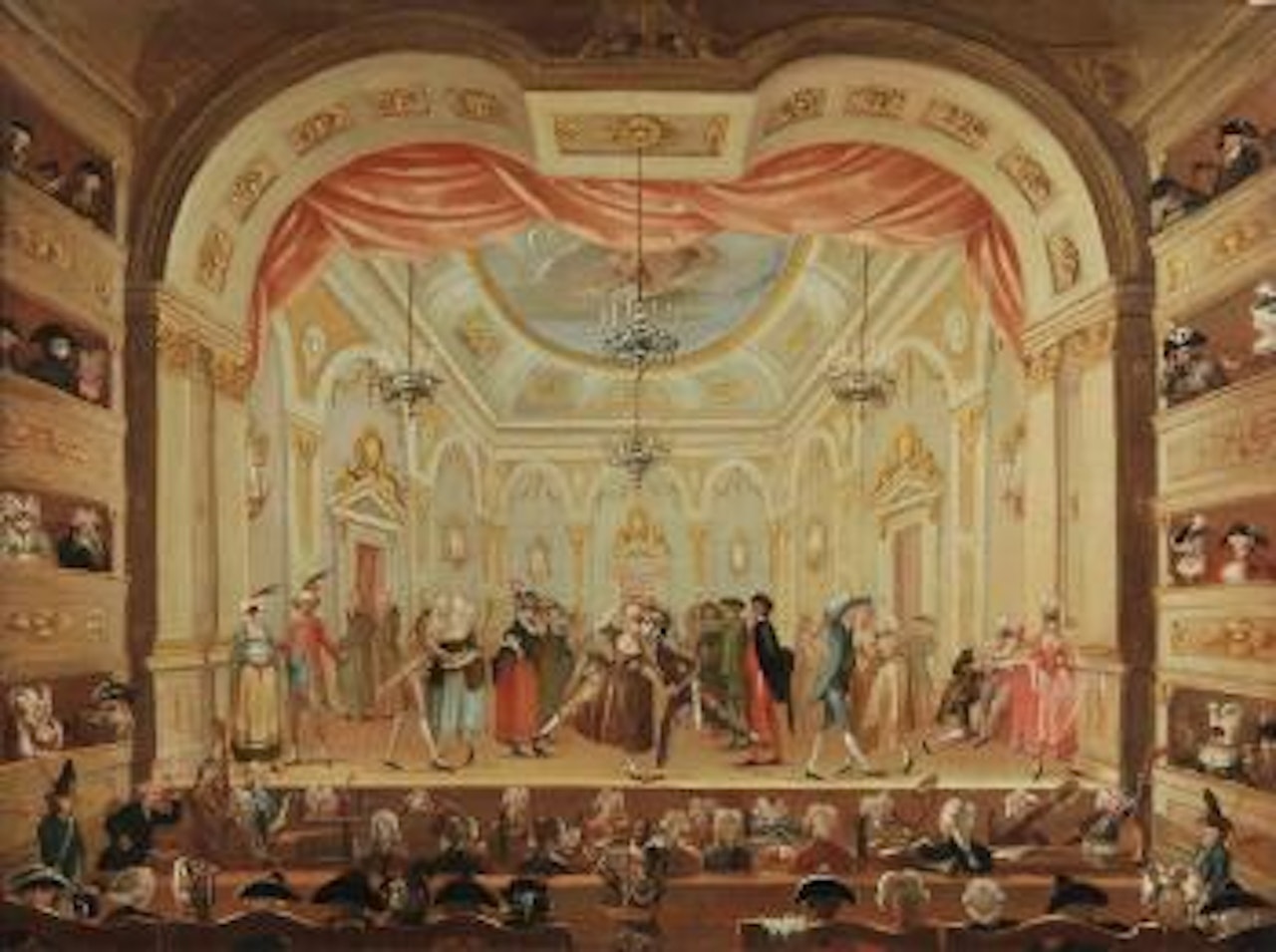 Commedia dell'arte by Italian School