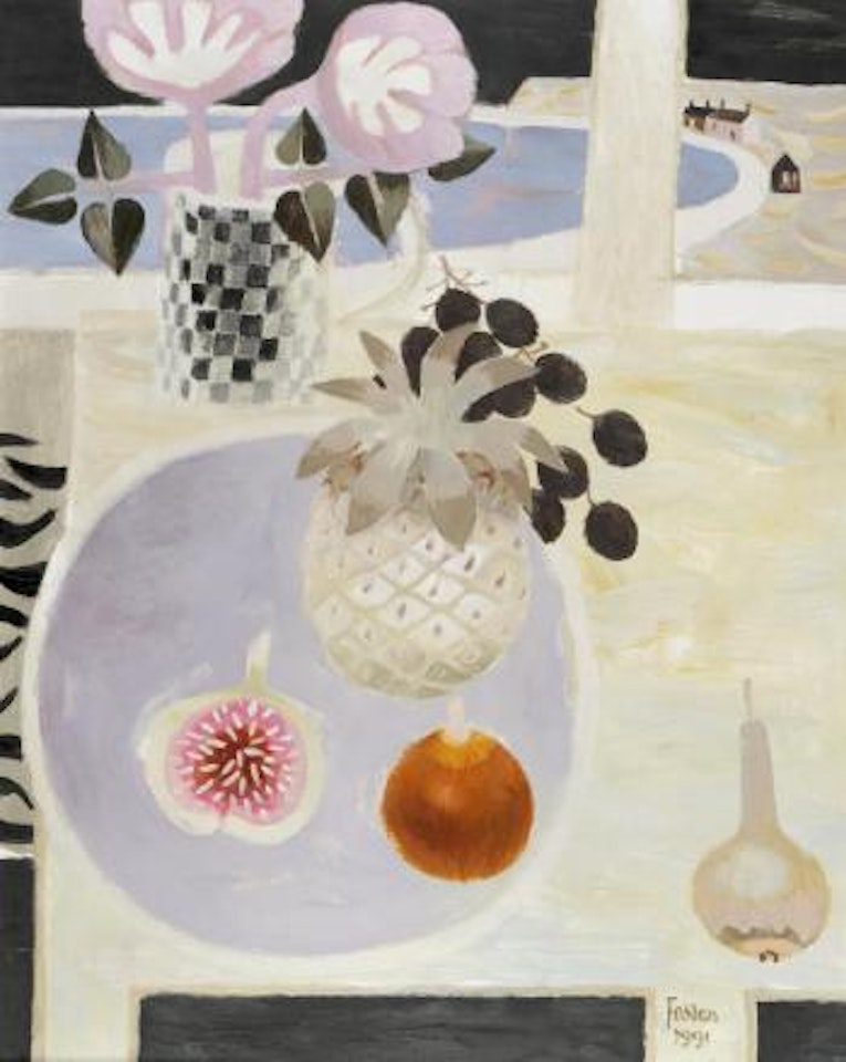 Still life with pineapple by Mary Fedden