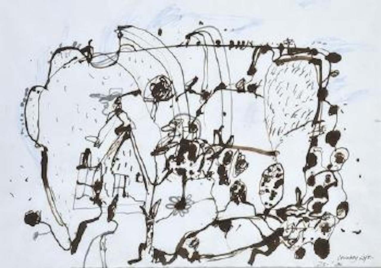 Country life by John Olsen