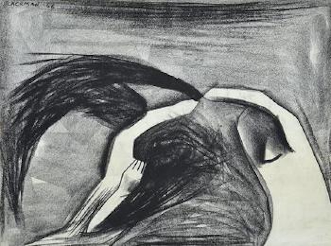 Three figures by Charles Blackman