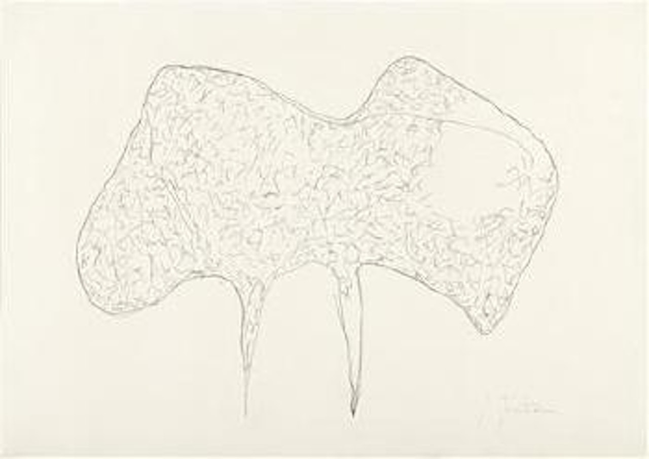 Concetto spaziale – Studio per scultura by Lucio Fontana