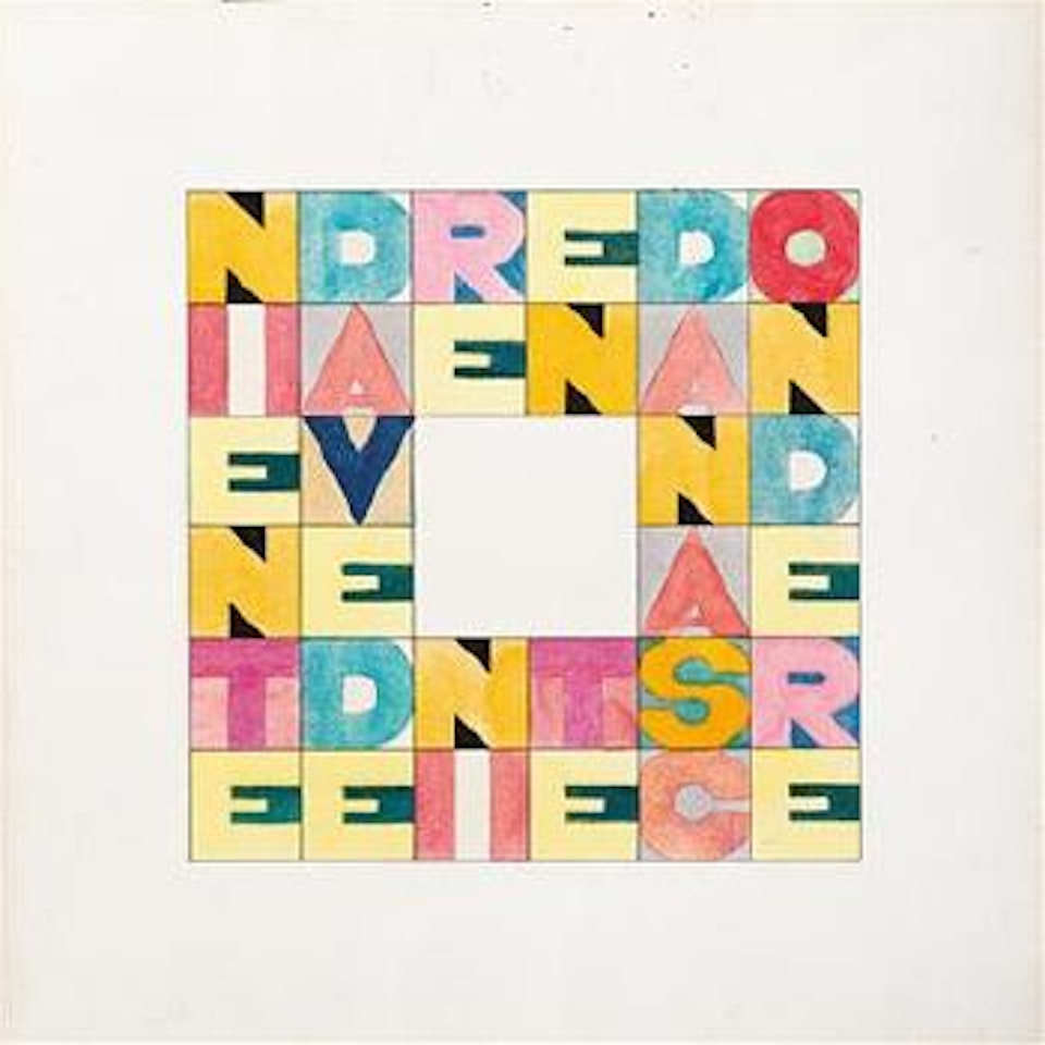 Niente da vedere niente da nascondere by Alighiero Boetti