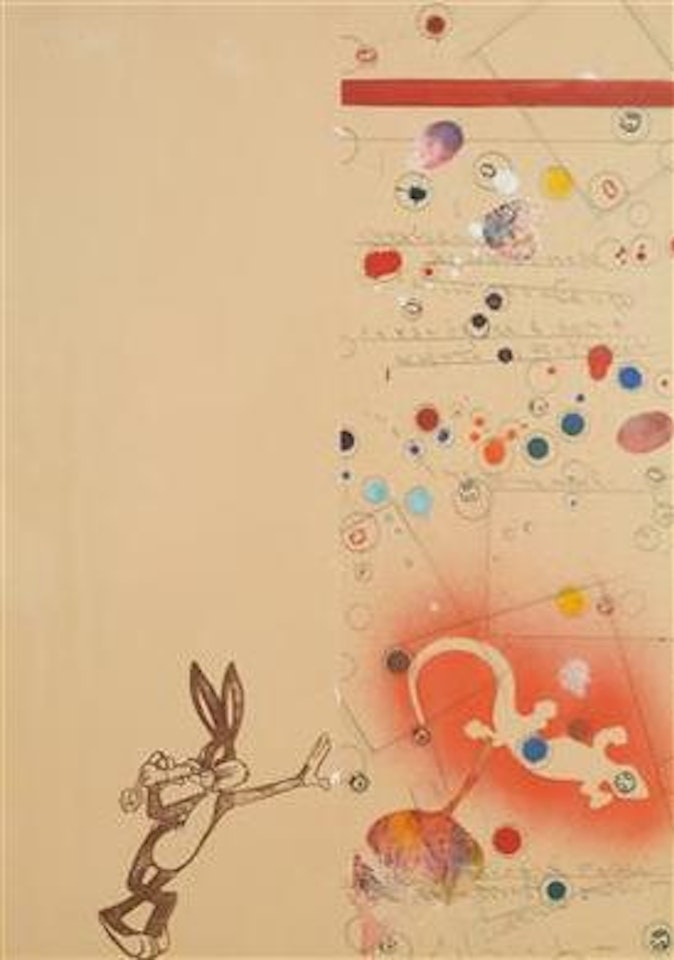 Bugs Bunny by Alighiero Boetti