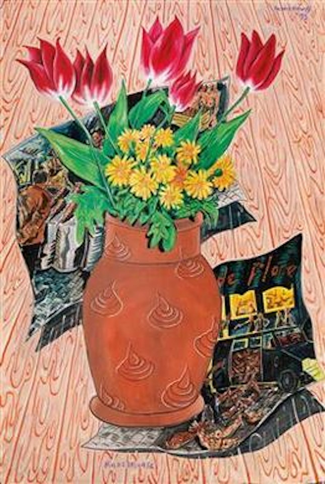 ‘Manzonivase’ by Jörg Immendorff
