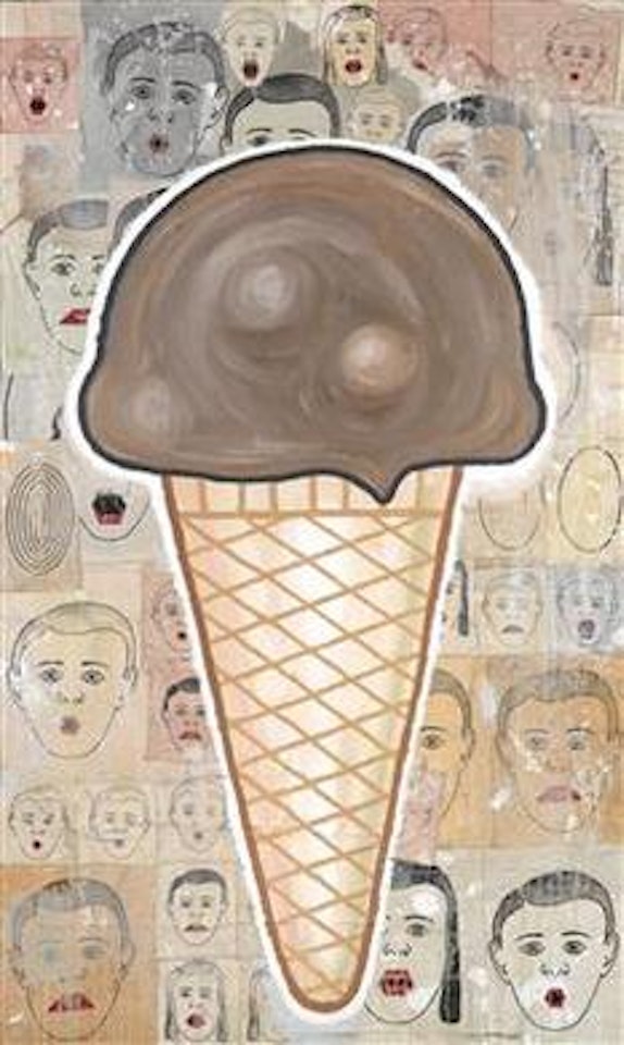 ‘Cone’ by Donald Baechler