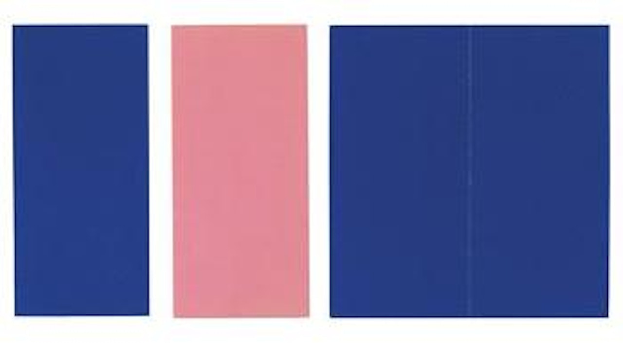 Monochrome and Fire by Yves Klein