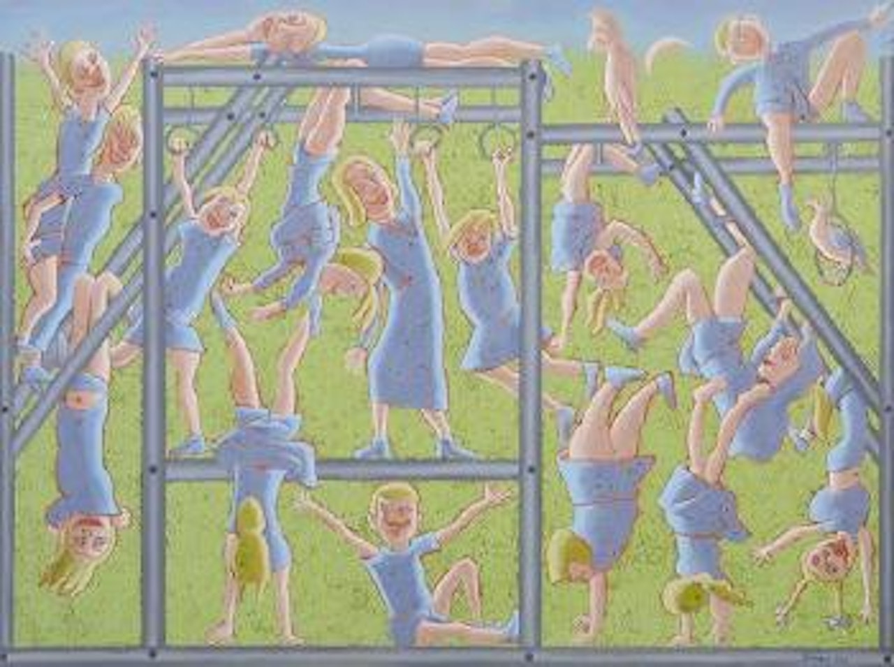 Playground no.1 1998 by Andrew Sibley