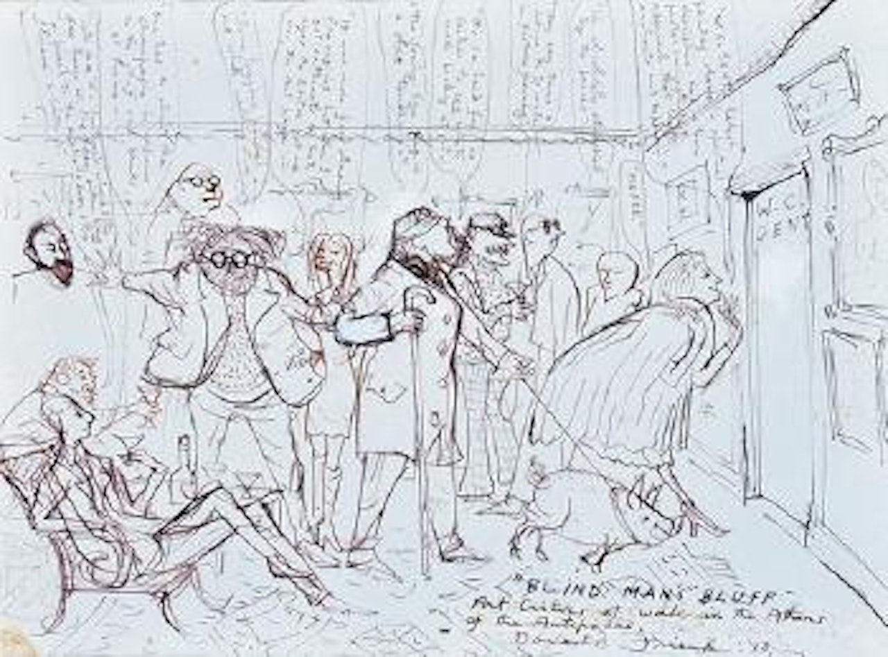 Blind man's bluff: Art Critics at work in the Athens of the Antipodes by Donald Stuart Leslie Friend