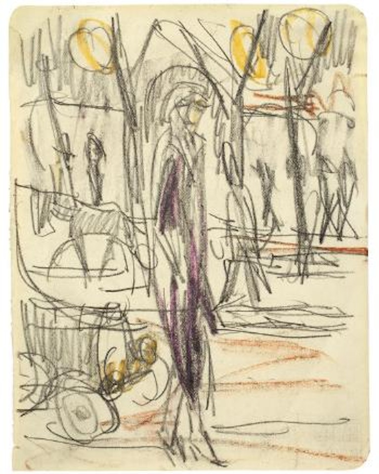 Straßenszene Berlin by Ernst Ludwig Kirchner