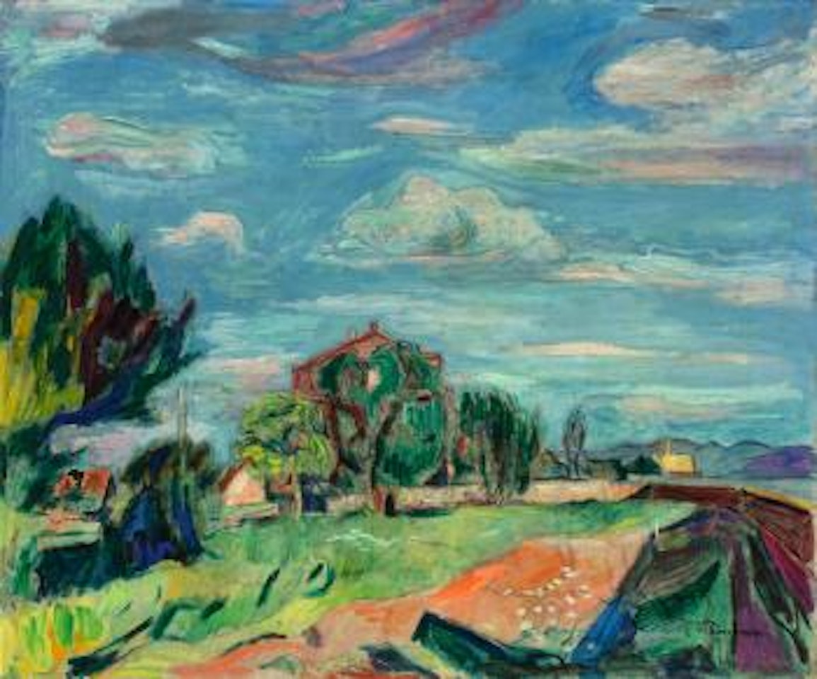 Ufer Bei Langenargen by Hans Purrmann