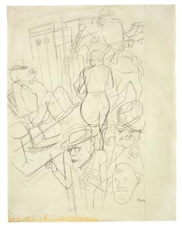 Die Stadt Oklahoma by George Grosz