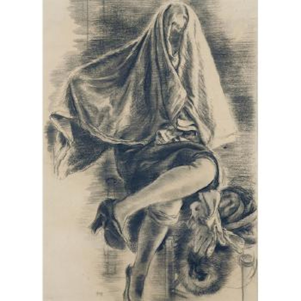Verschleierte Frau by George Grosz
