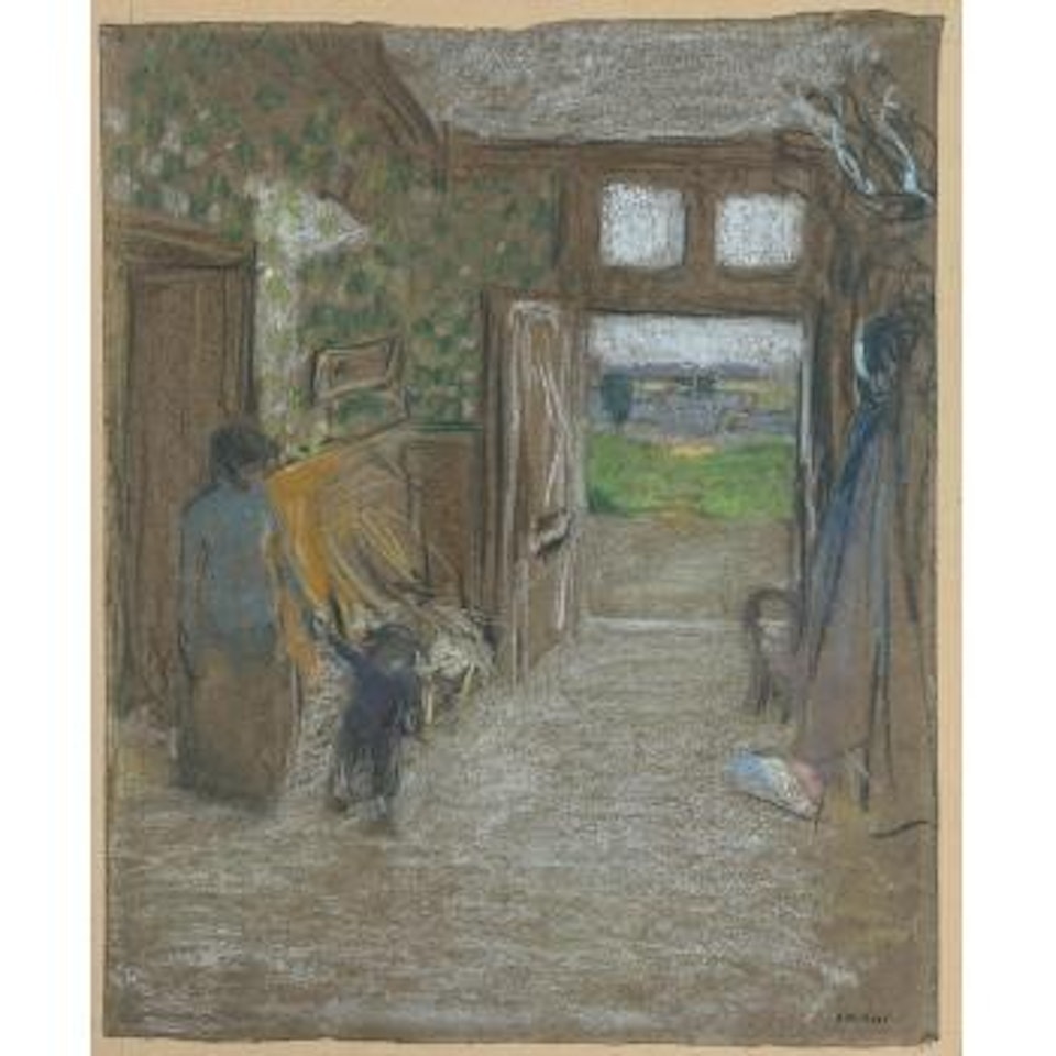 Le vestibule, Saint-Jacut by Édouard Vuillard